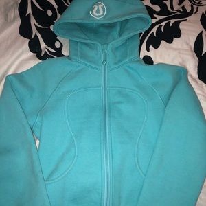 Blue Lululemon Warm-Up Jacket